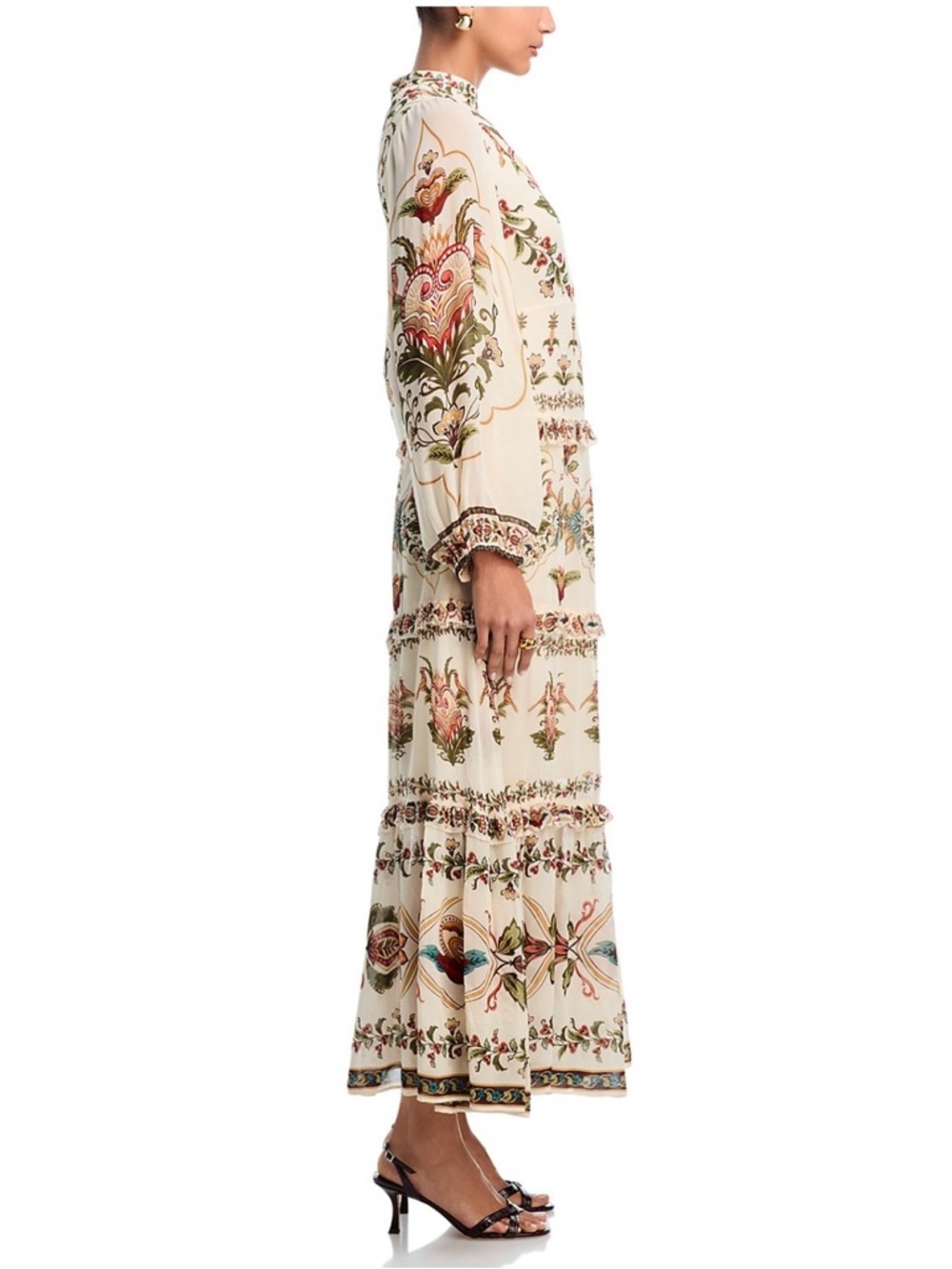 FARM Rio Majestic Hearts Maxi Dress, NWT 🇧🇷 - Picture 6 of 16